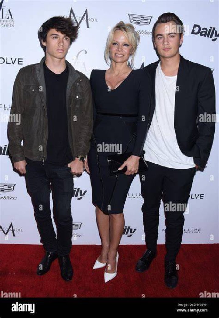 Brandon and Dylan Lee Inside the private lives of Pamela Anderson's