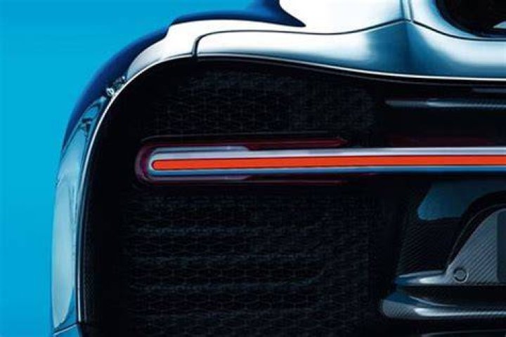 Bugatti Taillights lightened