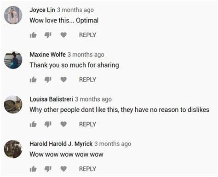 Buy English YouTube Comments Real Accounts 4 for 10 Comments!