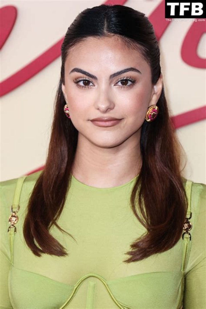 Camila Mendes Wearing Versace Attends The LA Special Screening Of