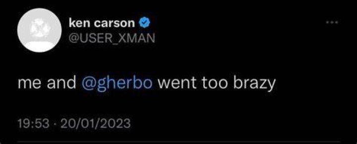 Carson Tweet