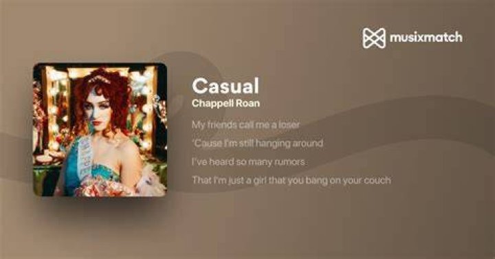 Chappell Roan Casual Lyrics Genius Lyrics