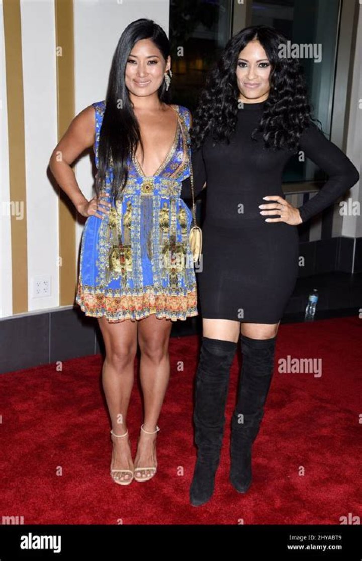 Chloe Flower and Melissa De Sousa arriving for the "When The Bough