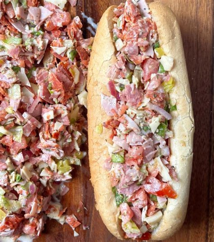 Chopped Italian Sub Sandwich Catherine's Plates