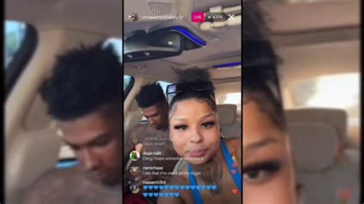Chrisean Rock Twitter Rapper leaks video with Blueface after cheating