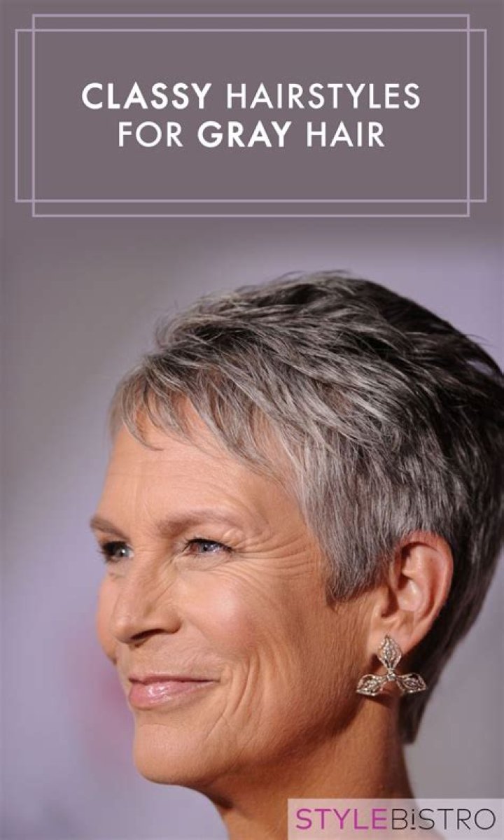 Classy Hairstyles For Gray Hair