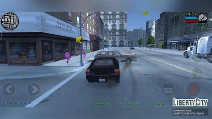 claude driving across liberty city bridge