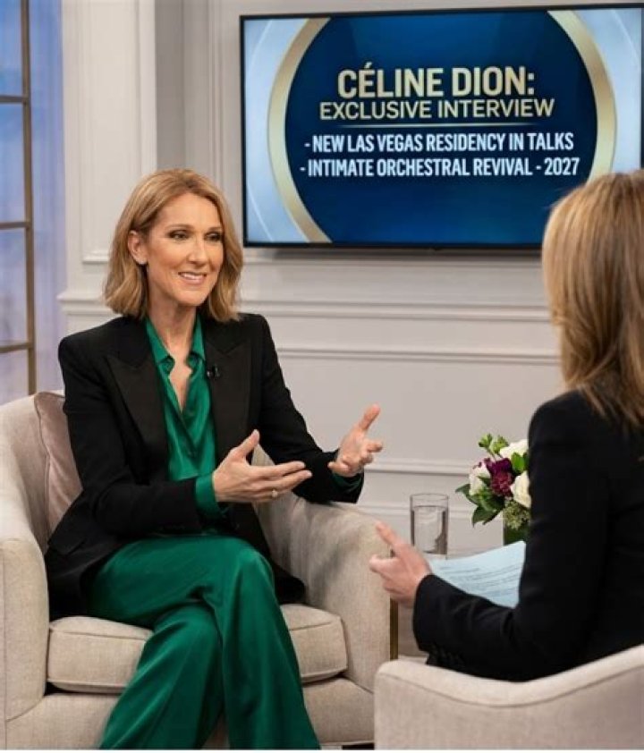 Céline Dion Talks Returning to the Stage for Her CancerStricken