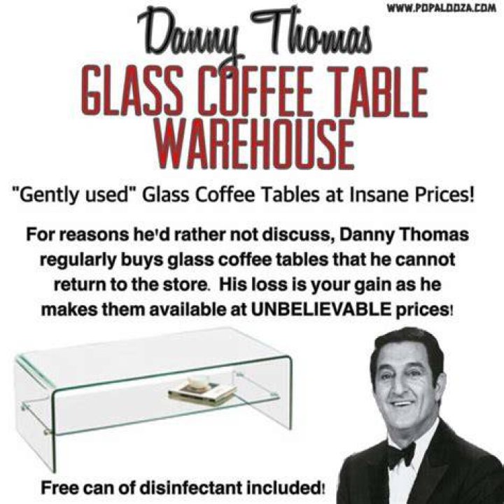Danny Thomas Coffee Table Photos See Inside Danny Thomas Stunning 18