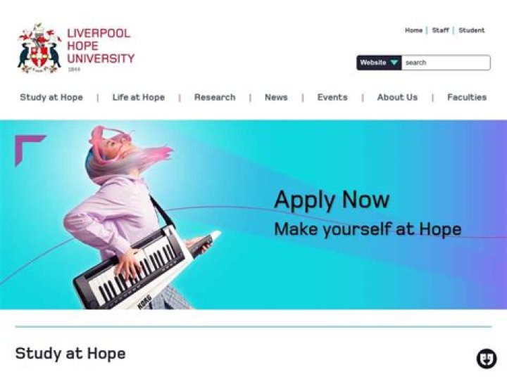 Dashboard Hope University