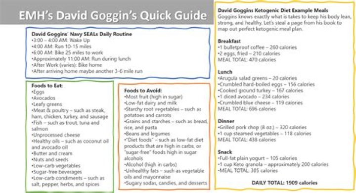 David Goggins Workout and Diet Plan Fitness Volt