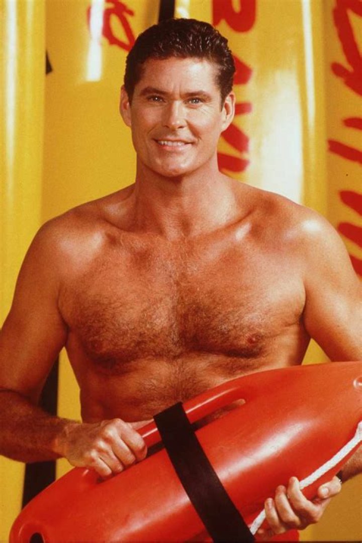 David Hasselhoff in his Baywatch days. &mdash; DATE TAKEN rcd 09/04 Photo by