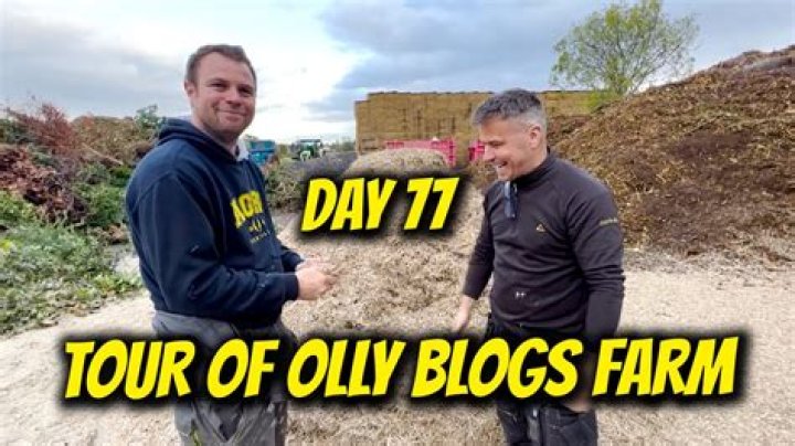 DAY 77 TOUR OF OLLY BLOGS FARM! OllyBlogsAgricontractfarmer farm 