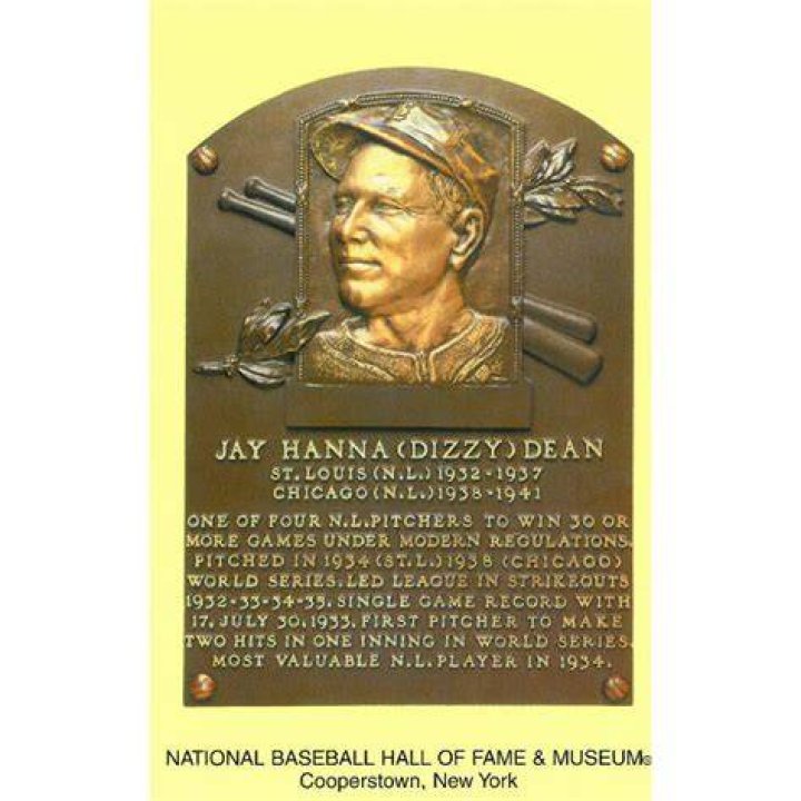 Dean, Dizzy Baseball Hall of Fame