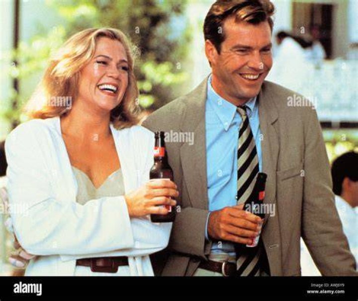 Dennis Quaid and Kathleen Turner in Undercover Blues (1993) Kathleen