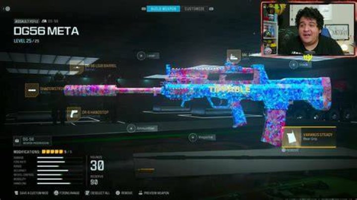 DG-56 previewed in Call of Duty: Warzone.