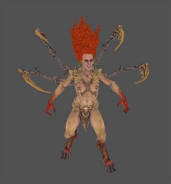 Diablo 2 Andariel Model