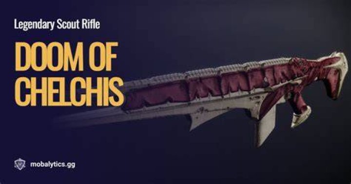 Doom of Chelchis Legendary Scout Rifle in Destiny 2.