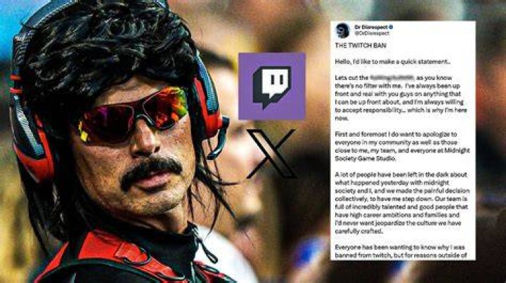 Dr Disrespect twitch ban