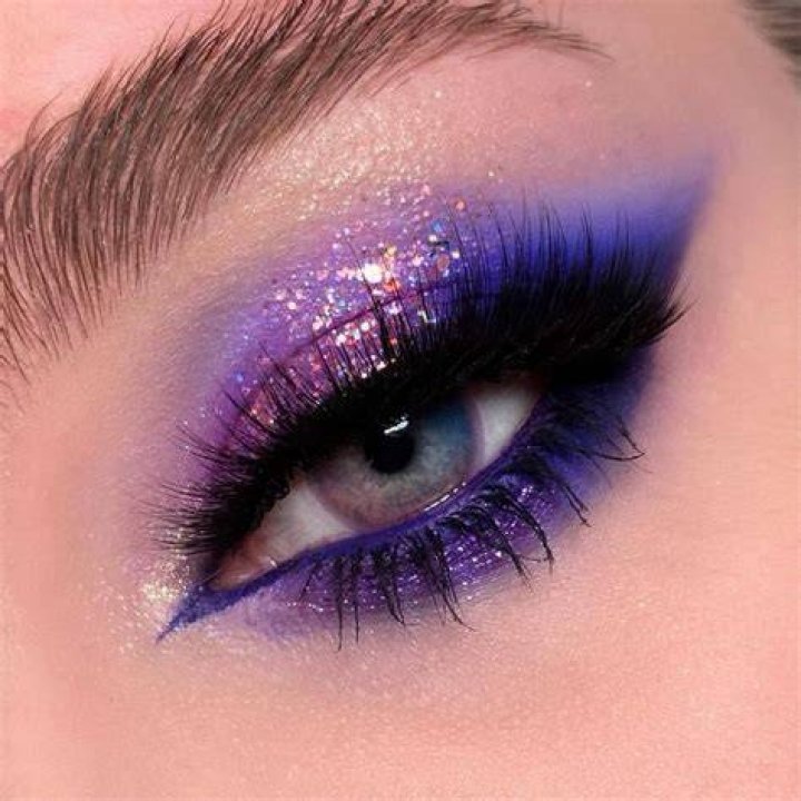 Dramatic purple makeup look JaydePierce YouTube