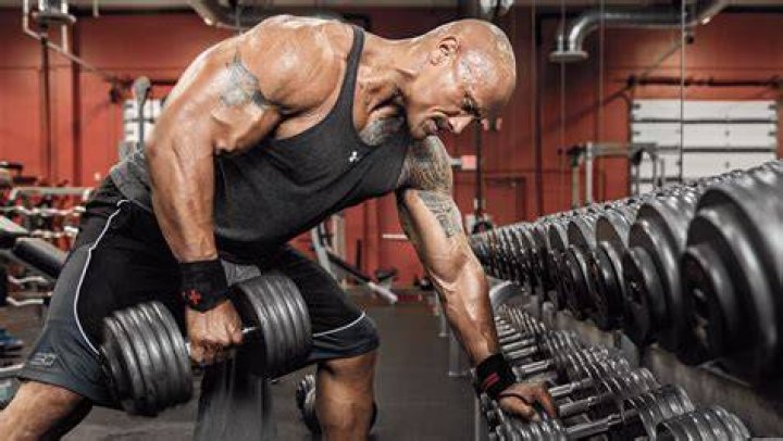 Dwayne Johnson In Gym Wallpaper, HD Celebrities 4K Wallpapers, Images