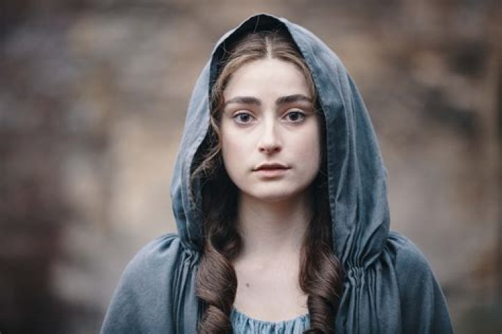 Ellise Chappell as Morwenna and Osborne Whitworth as the vicar in