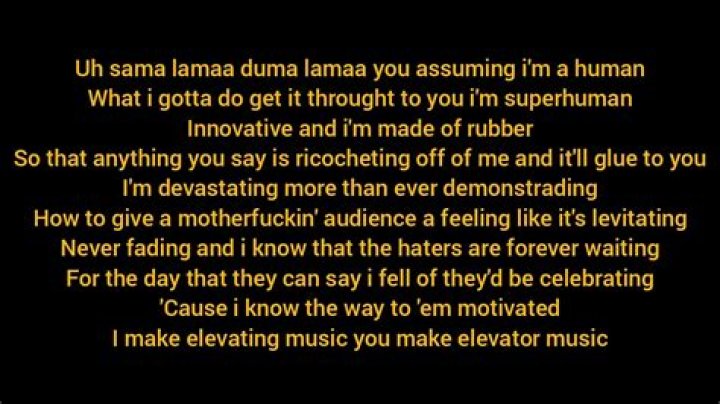 Eminem Rap God[Fast part + Lyrics] YouTube