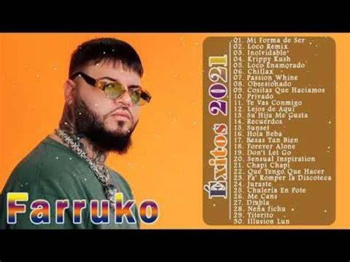 Farruko Grandes &eacute;xitos 2021 Las Mejores Canciones De Farruko Pop