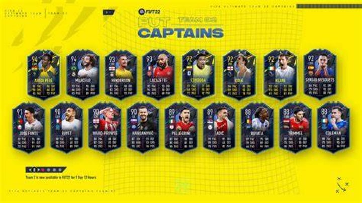 FIFA 22 FUT Captains Team 1