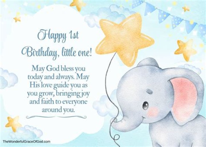 First Birthday Wishes and Messages For Baby WishesMsg