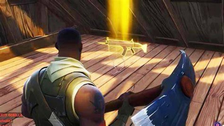 Fortnite gold SCAR and Orelia