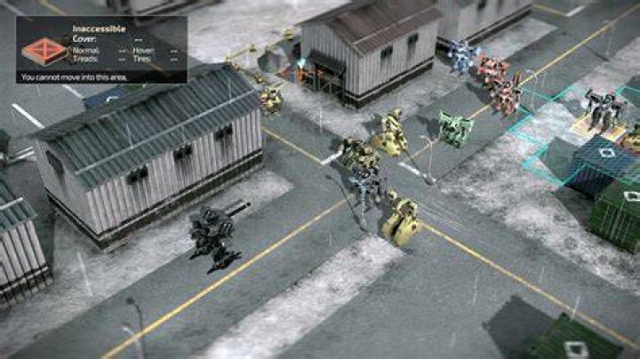 Front Mission gameplay