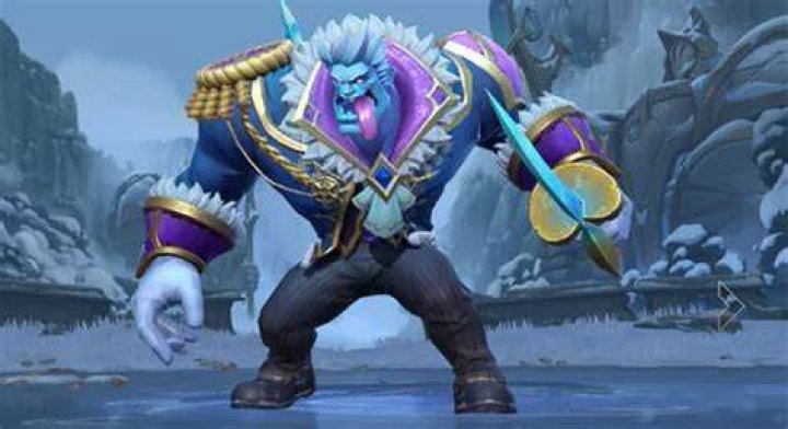Frozen Prince Dr Mundo skin for League of Legends