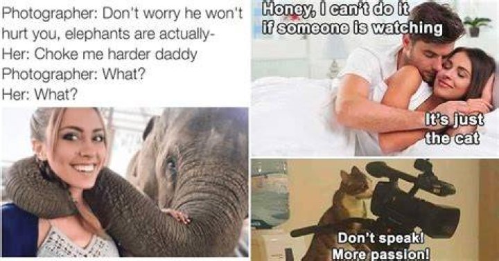 Funny dirty memes for the dirtyminded with lots of imagination (20+)