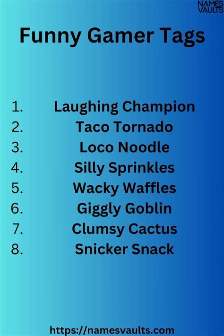 FUNNY GAMER TAGS! YouTube