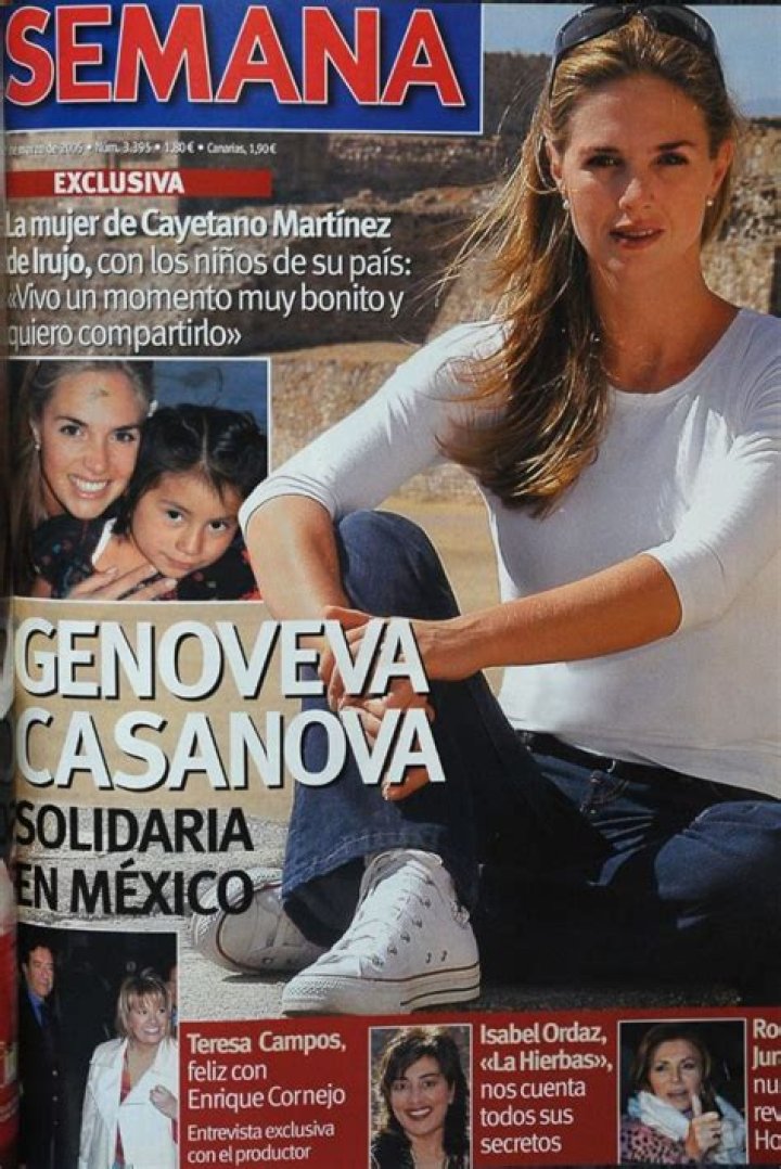 Genoveva Casanova, &ldquo;Estoy viviendo un momento muy especial en mi vida