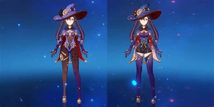 Genshin Impact Mona alternate outfit