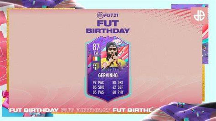 Gervinho FIFA 21 FUT Birthday SBC Stats