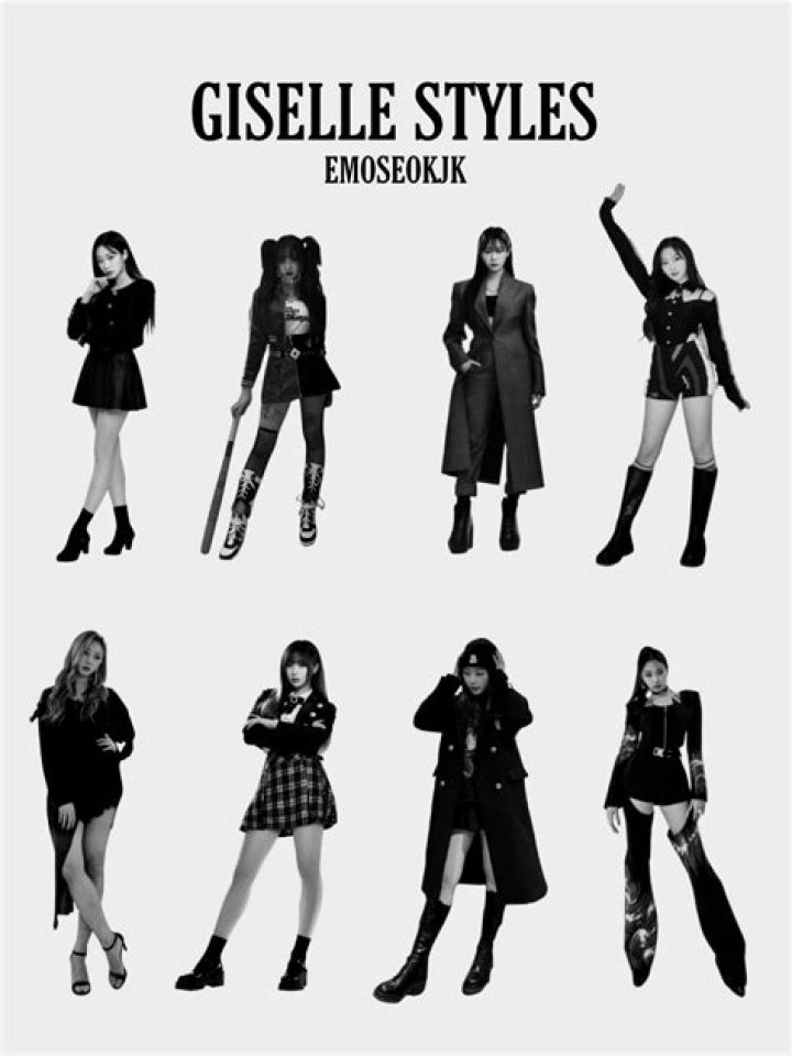 GISELLE AESPA STYLES KPOP EDIT Black Carpet, Giselle, Gigi, Emo