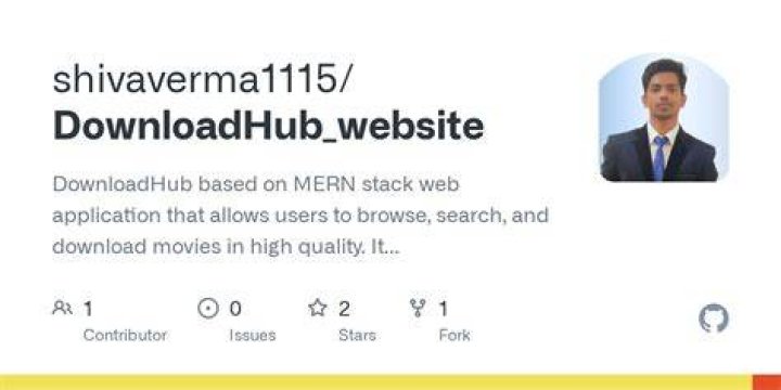 GitHub shivaverma1115/DownloadHub_website DownloadHub based on MERN