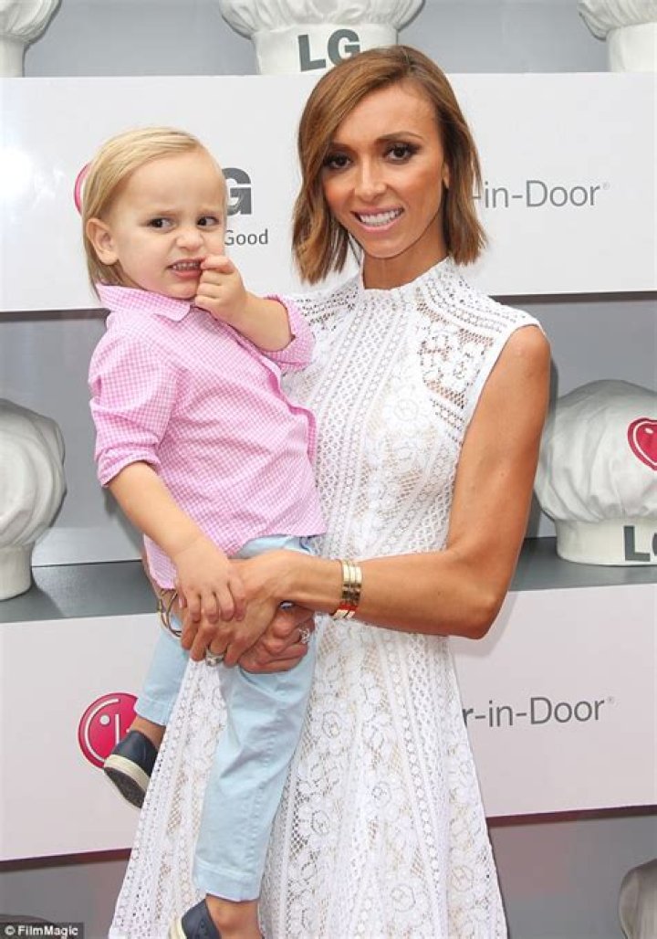 Giuliana Rancic and son Edward play it cool in black hats at the LA