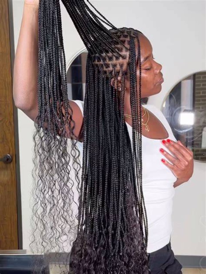 Goddess Knotless Braids Small AnaCandelaioull