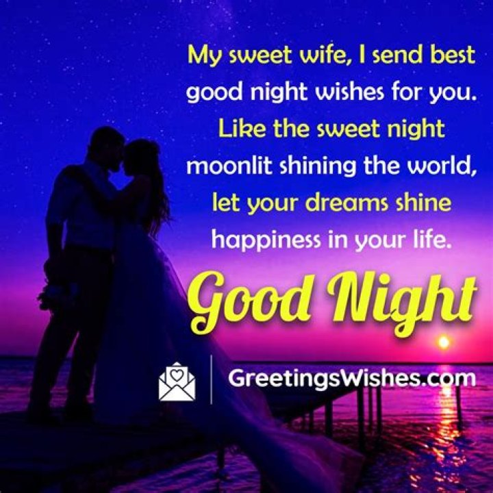 Good Night Wishes For Wife Wishes, Greetings, Pictures Wish Guy
