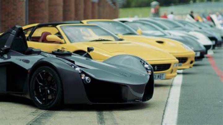 Gordon Ramsay car collection track day