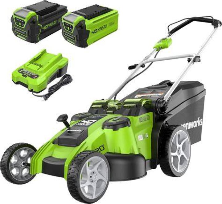 Greenworks 40V Cordless Dual Blade Lawn Mower Review 49cm