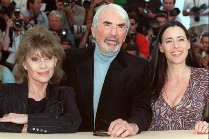Gregory Peck, his daughter Cecilia Peck, his son Tony Peck and wife