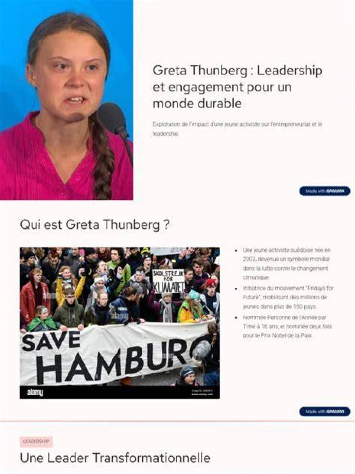 Greta Thunberg Leadership & The End of the World