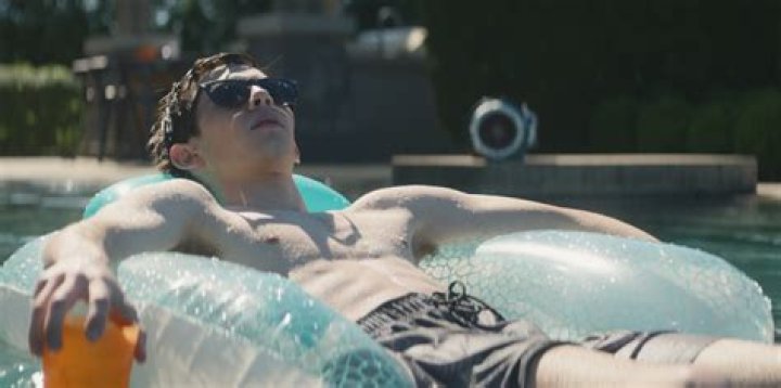 Griffin Gluck Shirtless & Barefoot