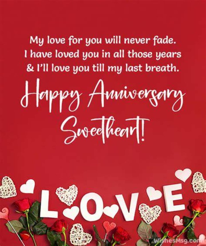 Happy Anniversary Love Wishes Images For Hubby Happy Wishes