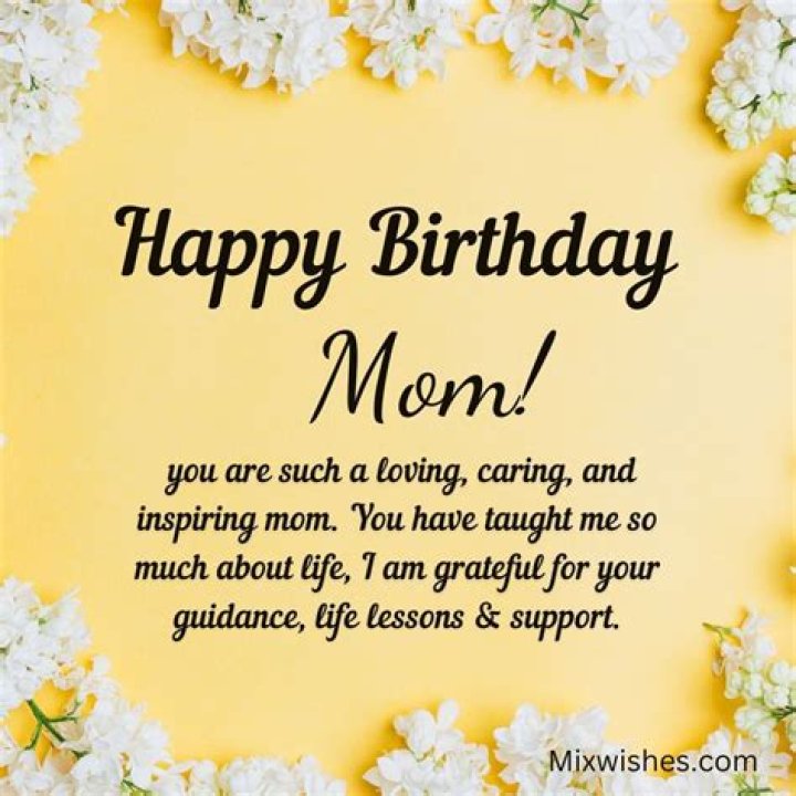 Happy Birthday Mom Birthday Wishes For Mother